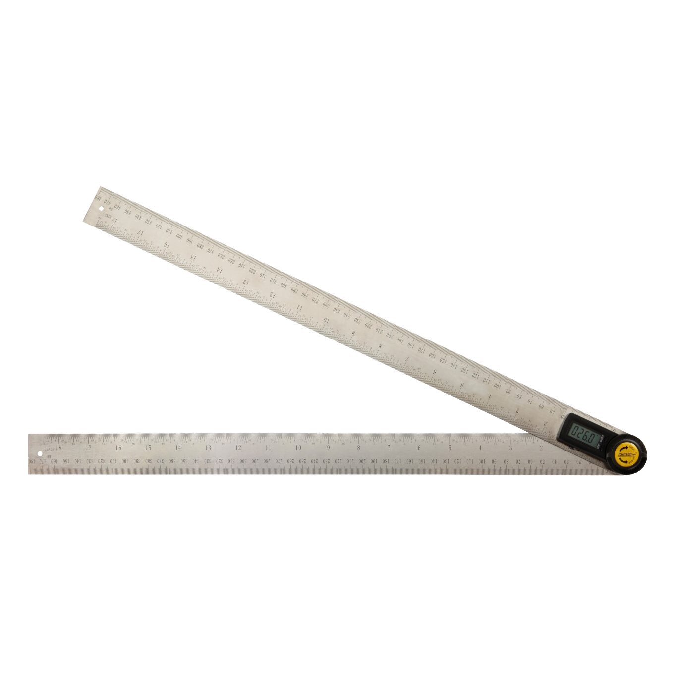 19" DIGITAL ANGLE LOCATOR AND RULER