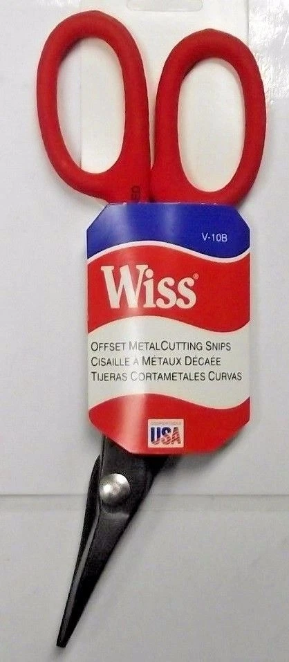 10” OFFSET METAL CUTTING SNIPS - WISS