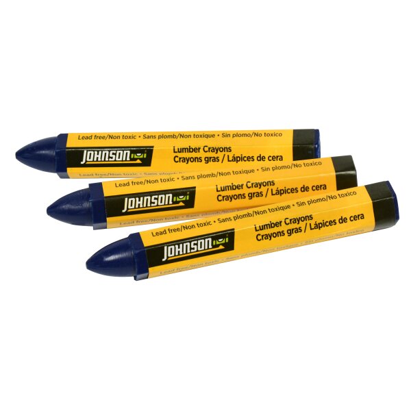 BLUE LUMBER CRAYONS - 3/PACK