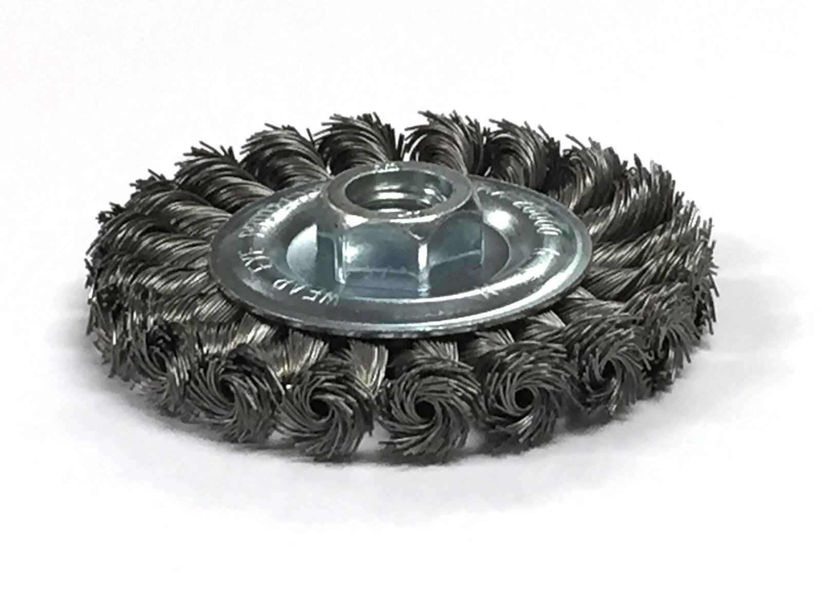 4" WIRE WHEEL RADIAL KNOT 5/8-11 - CGW