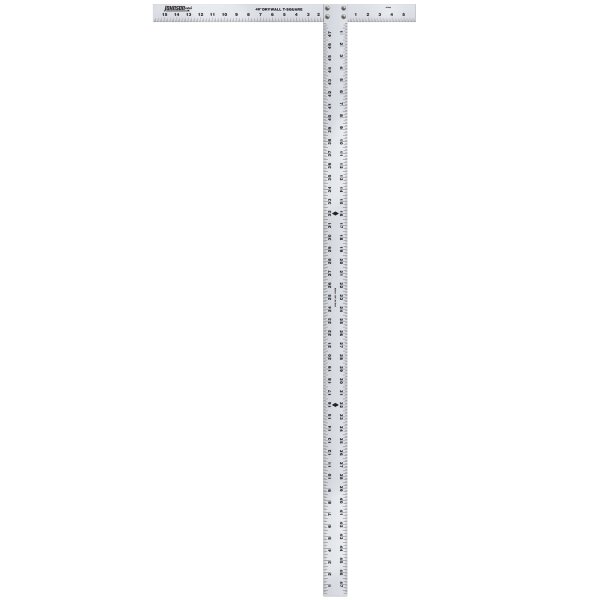 48" ALUMINUM DRYWALL T-SQUARE
