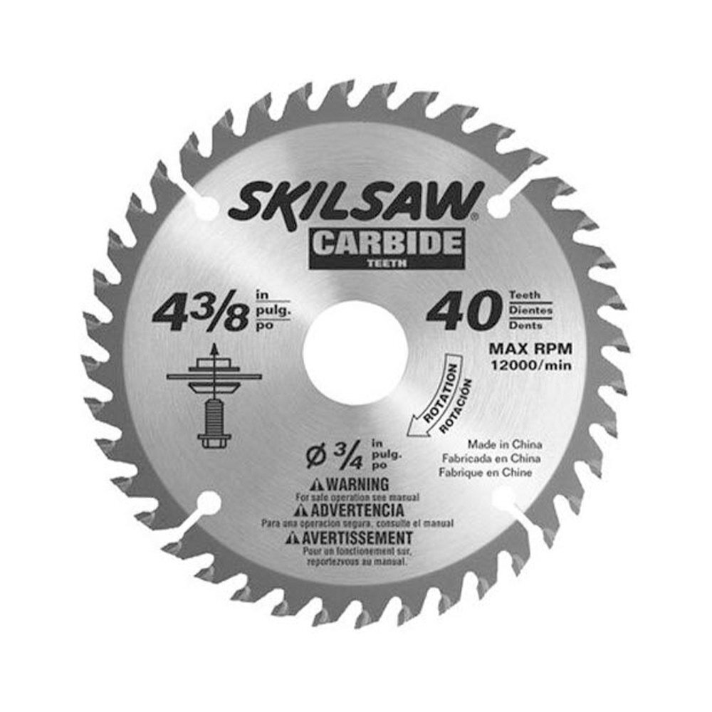 4-3/8" X 40T CARBIDE FLOORING BLADE- SKIL