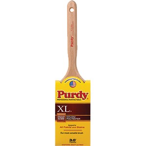 PURDY 144064330 3" NYLON/POLYESTER MED STIFF XL BOW PAINT BRUSH