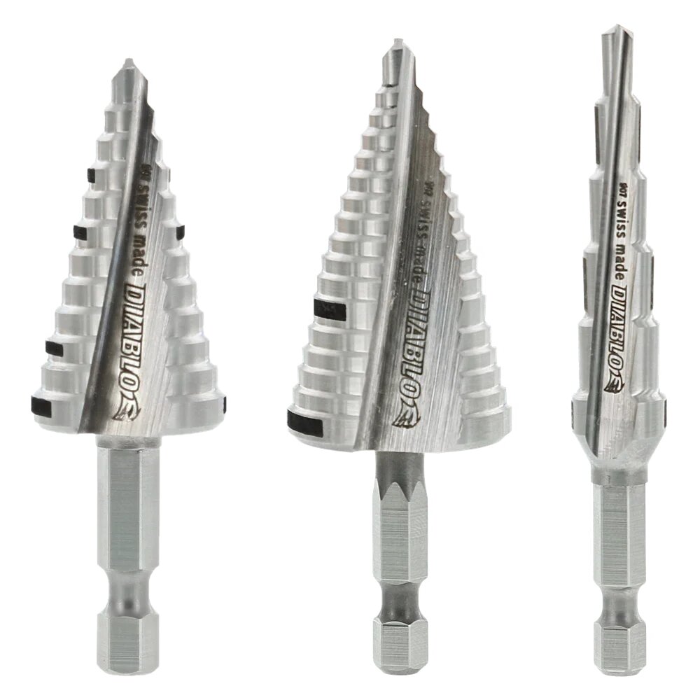 3 PC IMPACT STRONG STEP DRILL BIT SET - FREUD