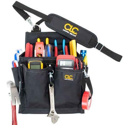 20 POCKET BALLISTIC POLY PROFESSIONAL ELECTRICIAN'S TOOL POUCH