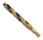 NORSEMAN 34631, 1/4" TYPE QR-AG, MECHANIC LENGTH, HEX SHANK, 1/4" QUICK RELEASE DRILL BIT (6/PKG.)