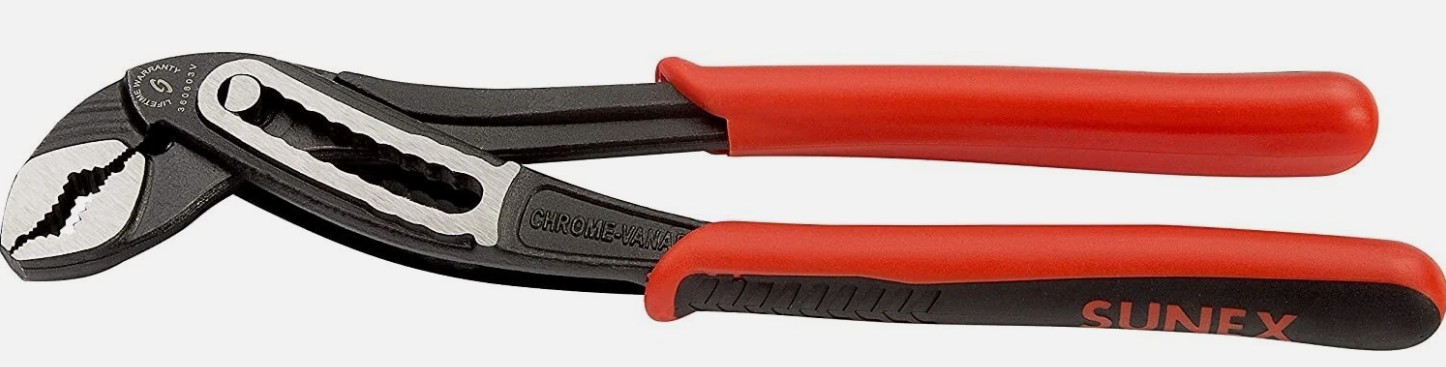 10" JOINT WATER PUMP PLIERS - SUNEX