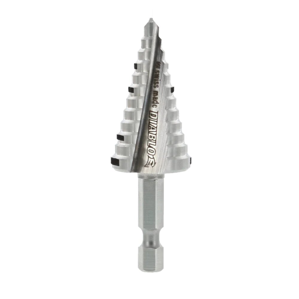 3/8" TO 7/8" IMPACT STEP BIT WITH 12 STEPS- DIABLO