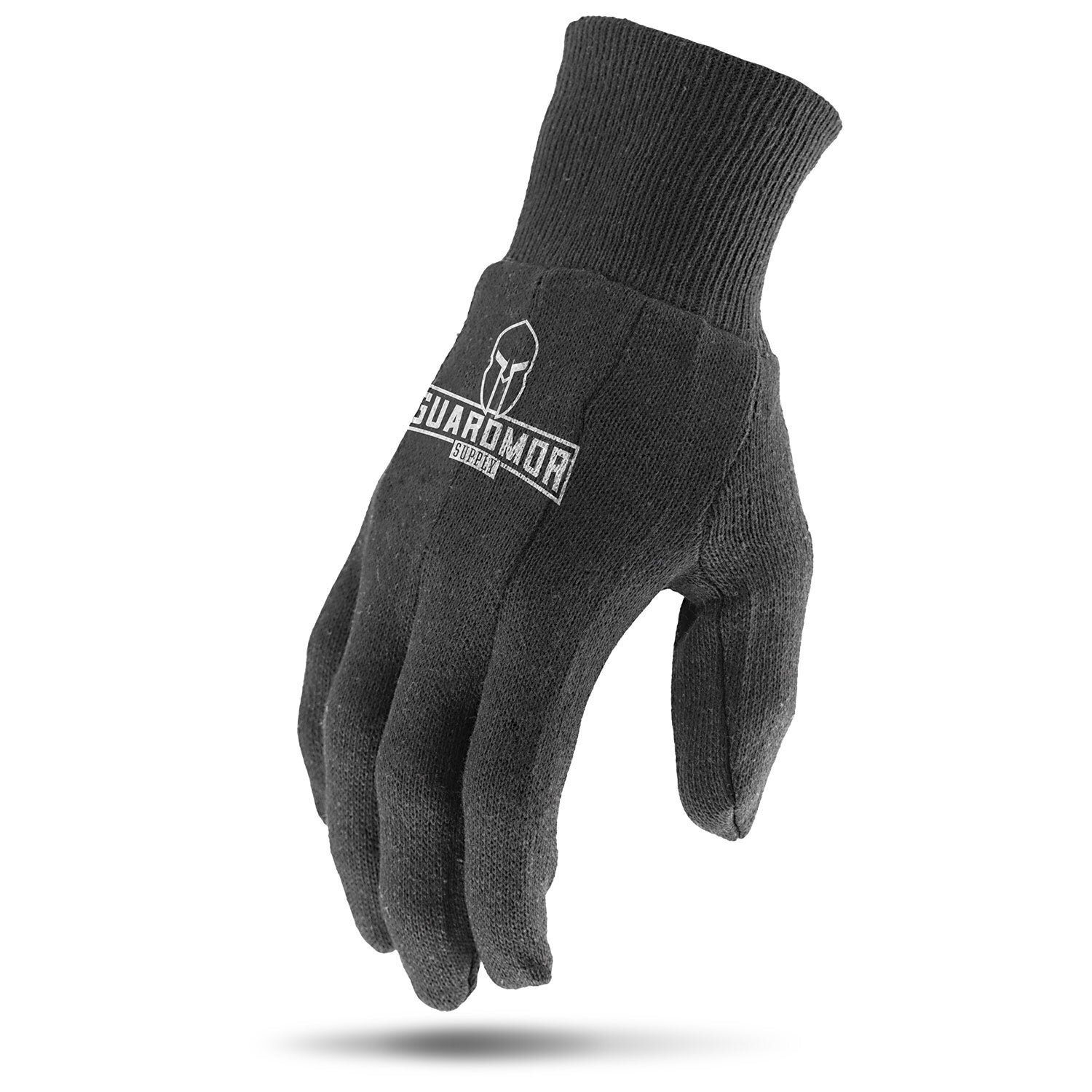COTTON UTILITY BROWN KNIT 7 OZ GLOVE - LRG