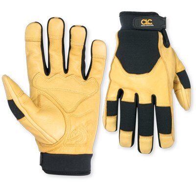 TOP GRAIN DEERSKIN WITH REINFORCED PALM GLOVES