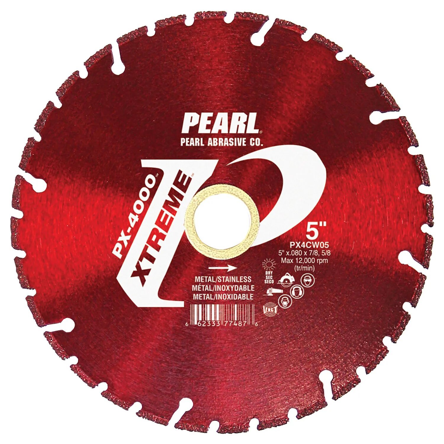 XTREME PX-4000 METAL DIAMOND BLADE 5 X .050 X 7/8” - PEARL