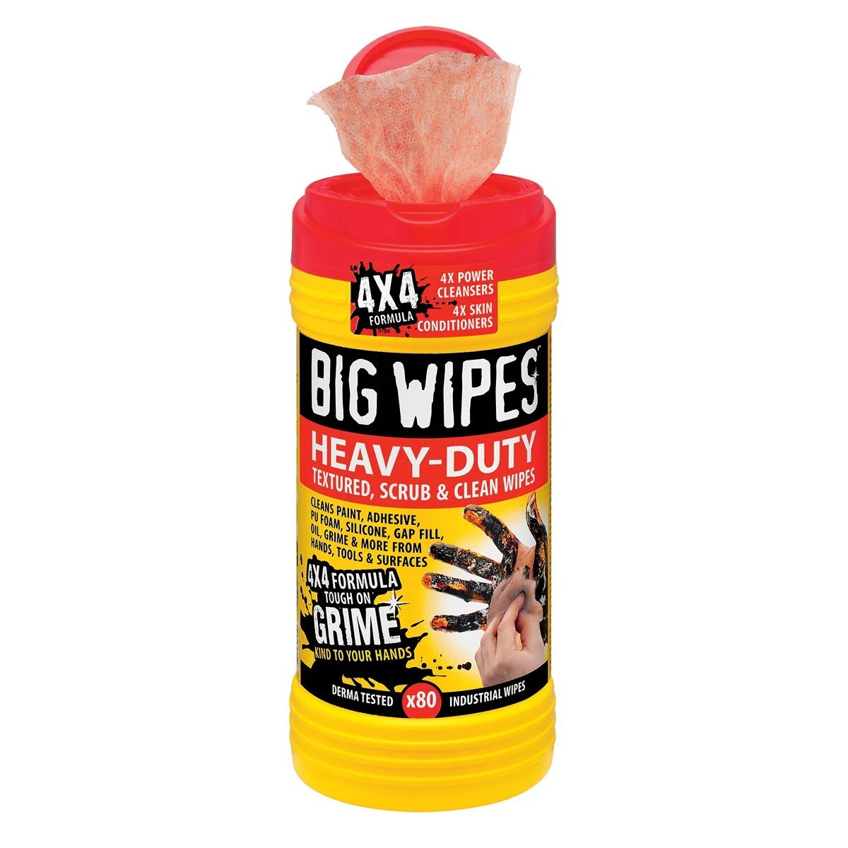 BIG WIPES HEAVY DUTY - 80CT