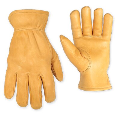 TOP GRAIN DEERSKIN DRIVER GLOVES - L