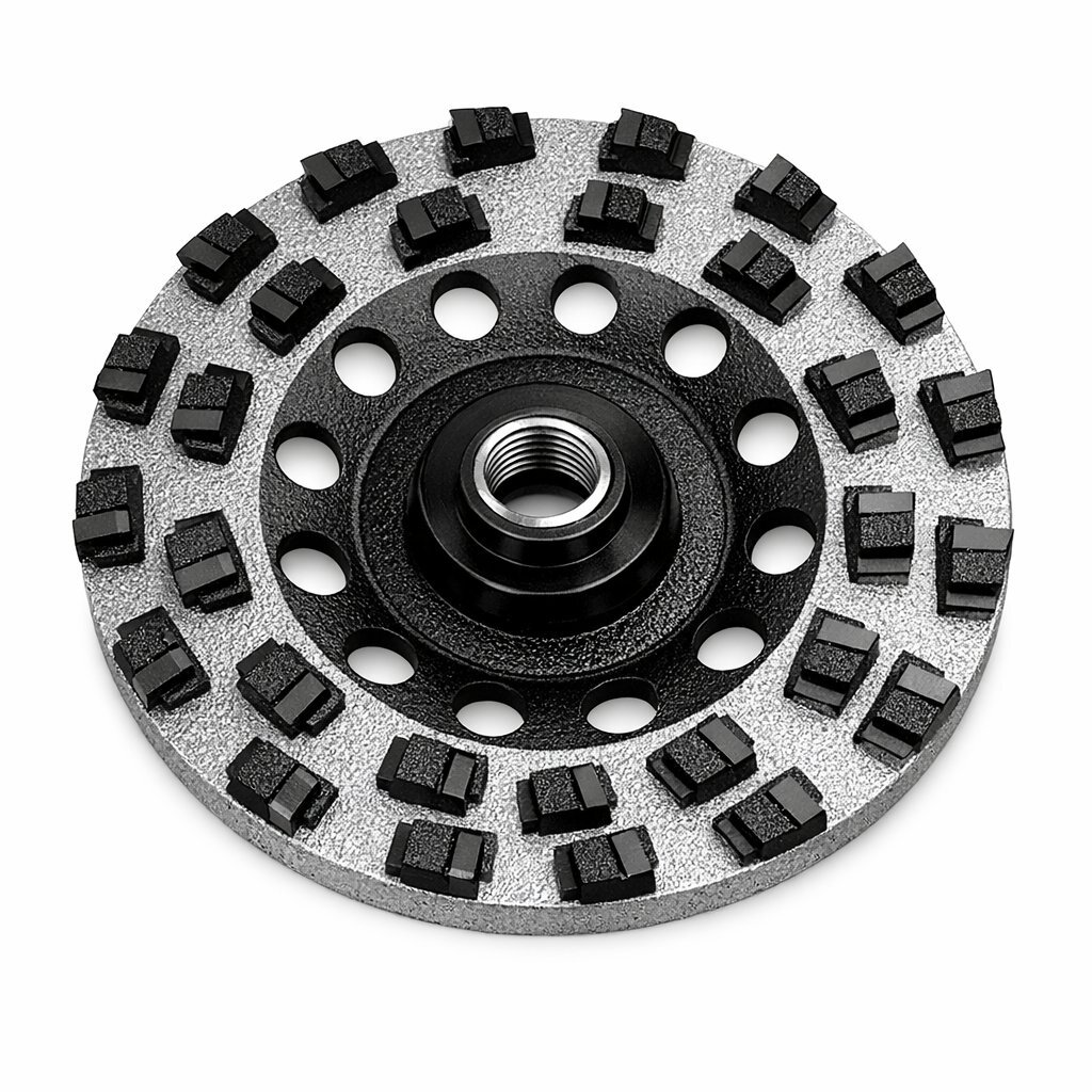 7" X 24SEG. PCD CUP WHEEL 5/8"-11TH - AMERICAN LIFETIME