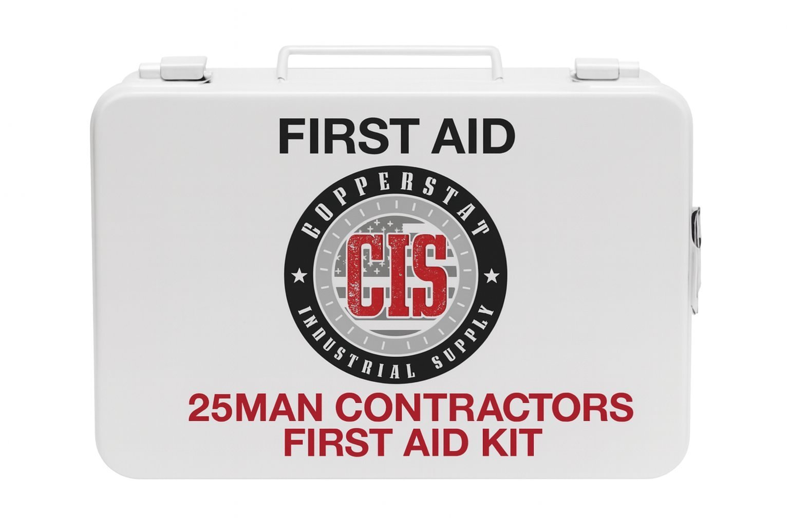 178PC 25 MAN CONTRACTORS FIRST AID KIT - METAL