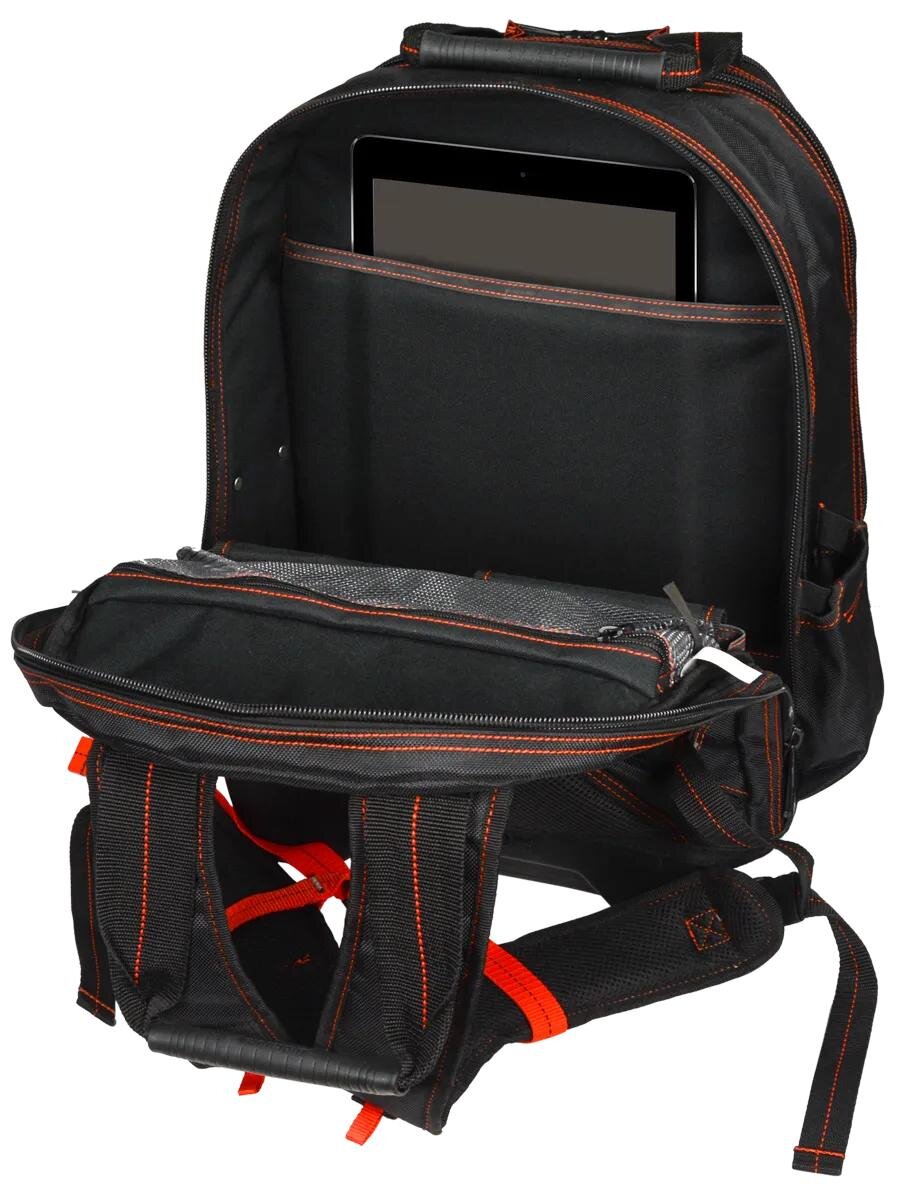 MOLDED BOTTOM TOOL BACKPACK