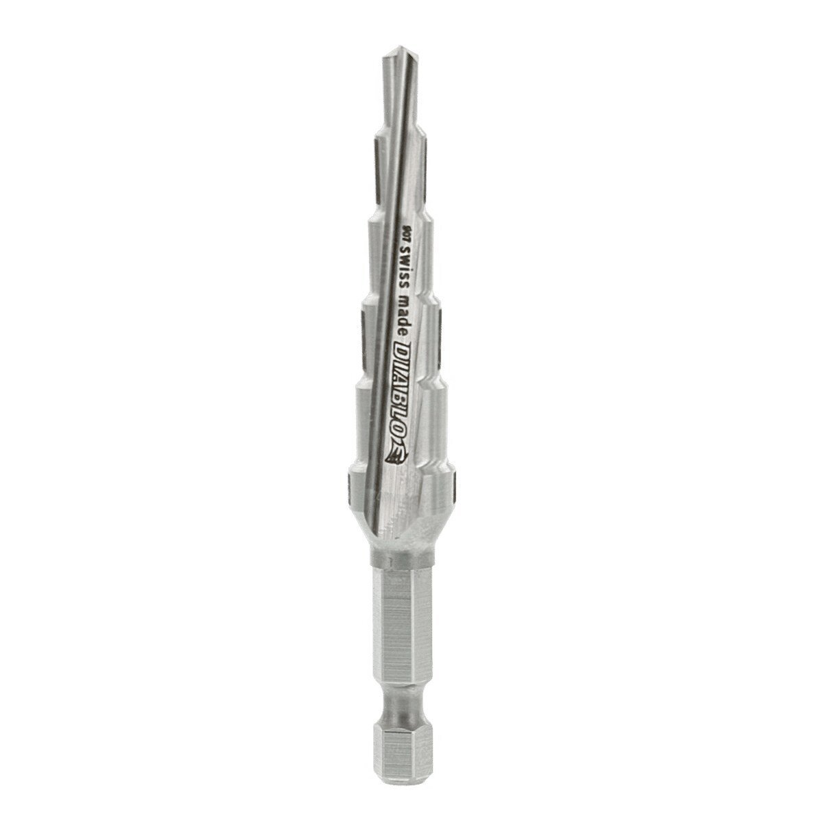 1/4" TO 1/2" IMPACT STEP DRILL BIT WITH 6 STEPS- DIABLO
