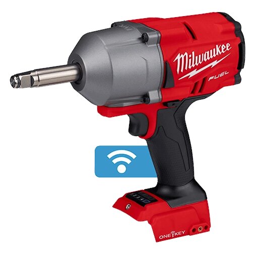 M18 FUEL 1/2" EXTENDED ANVIL CONTROLLED TORQUE IMPACT WRENCH WITH ONE-KEY - MILWAUKEE