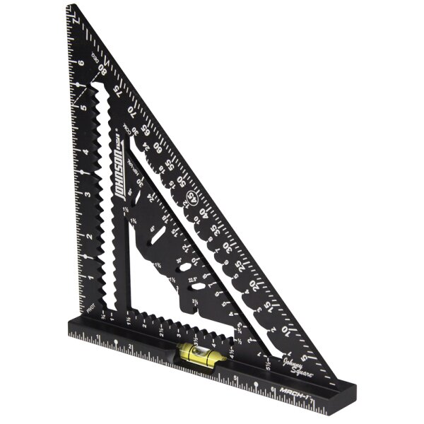 7-1/4" JOHNNY SQUARE® MACH-1™ SMART MARK™ RAFTER SQUARE