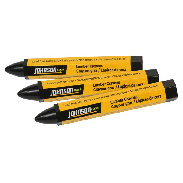 BLACK LUMBER CRAYONS - 3/PACK