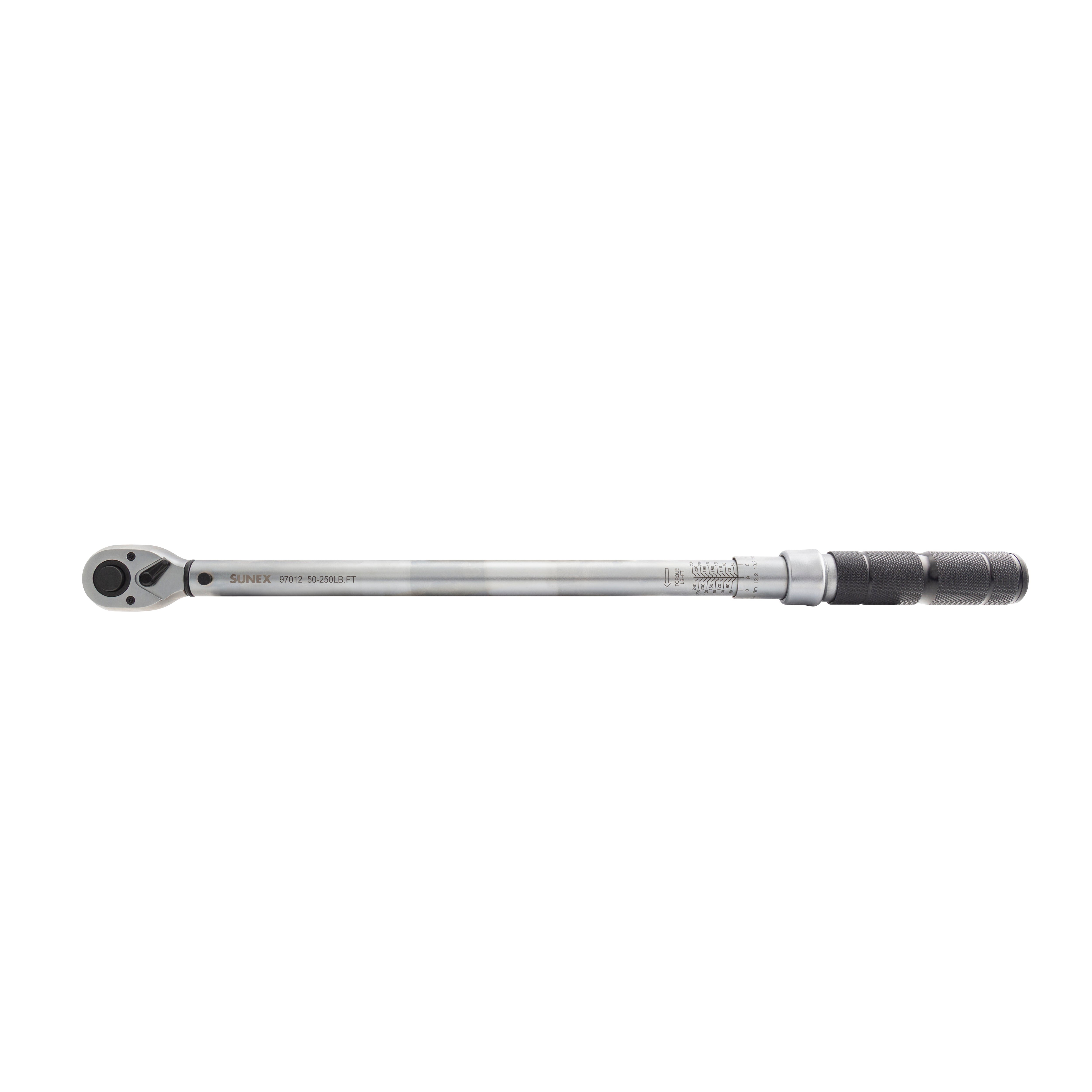 TORQUE WRENCH - 1/2" DRIVE - DUAL DIRECTION - 50-250 FT-LBS - SUNEX