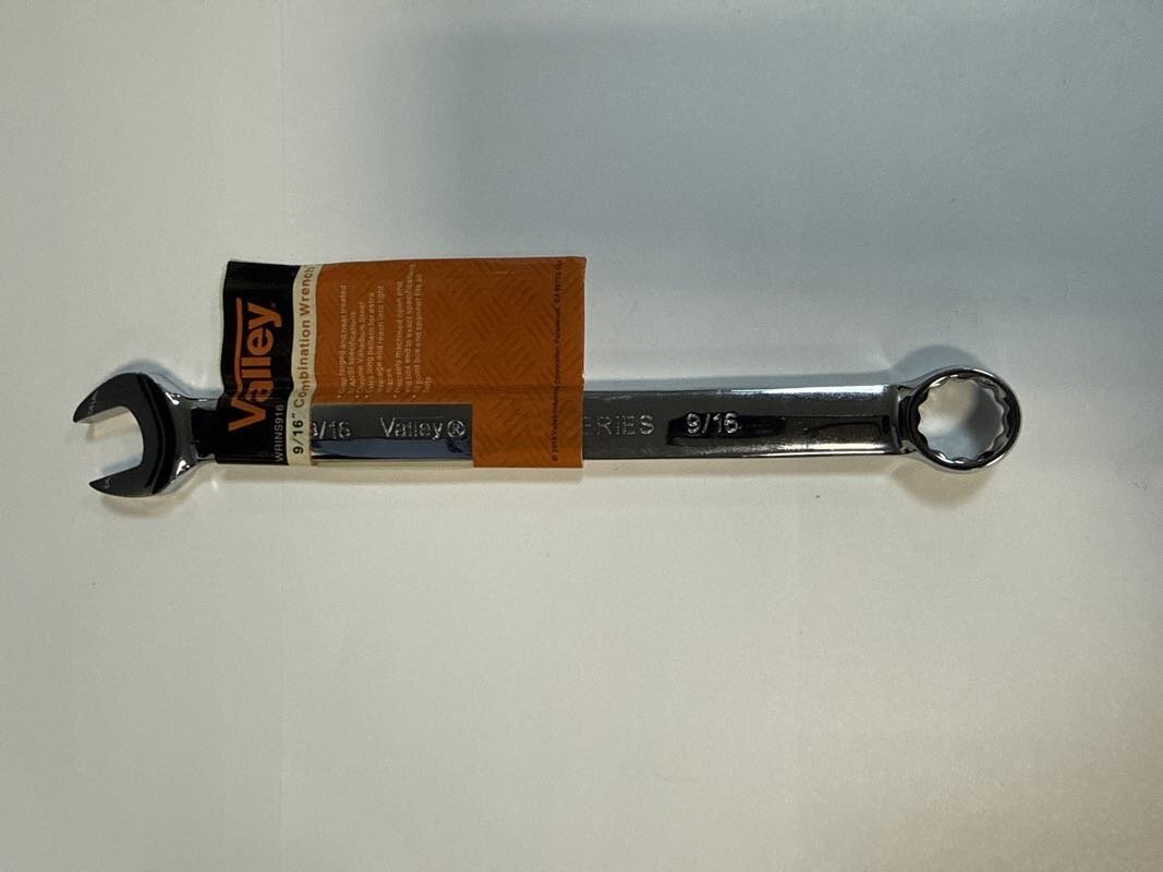 9/16” BOX AND OPEN END WRENCH 12PT BOX END