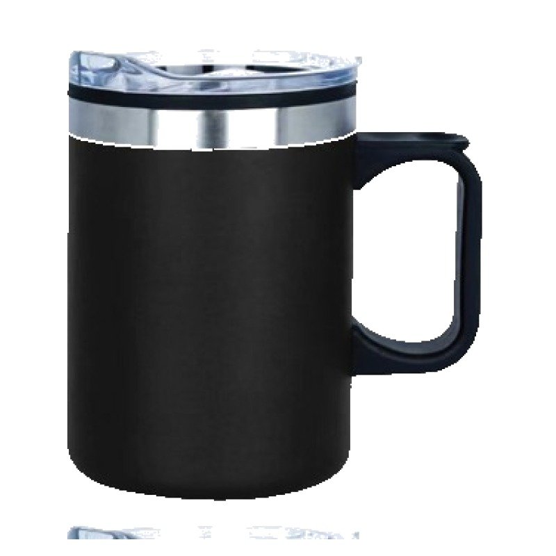 14 OZ. DOUBLE WALLED STAINLESS STEEL CAMPER MUG