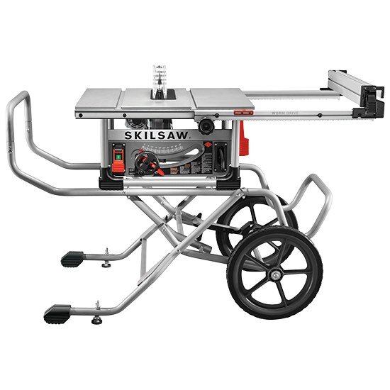 10" HD WORM DRIVE TABLE SAW W/ STAND- SKIL