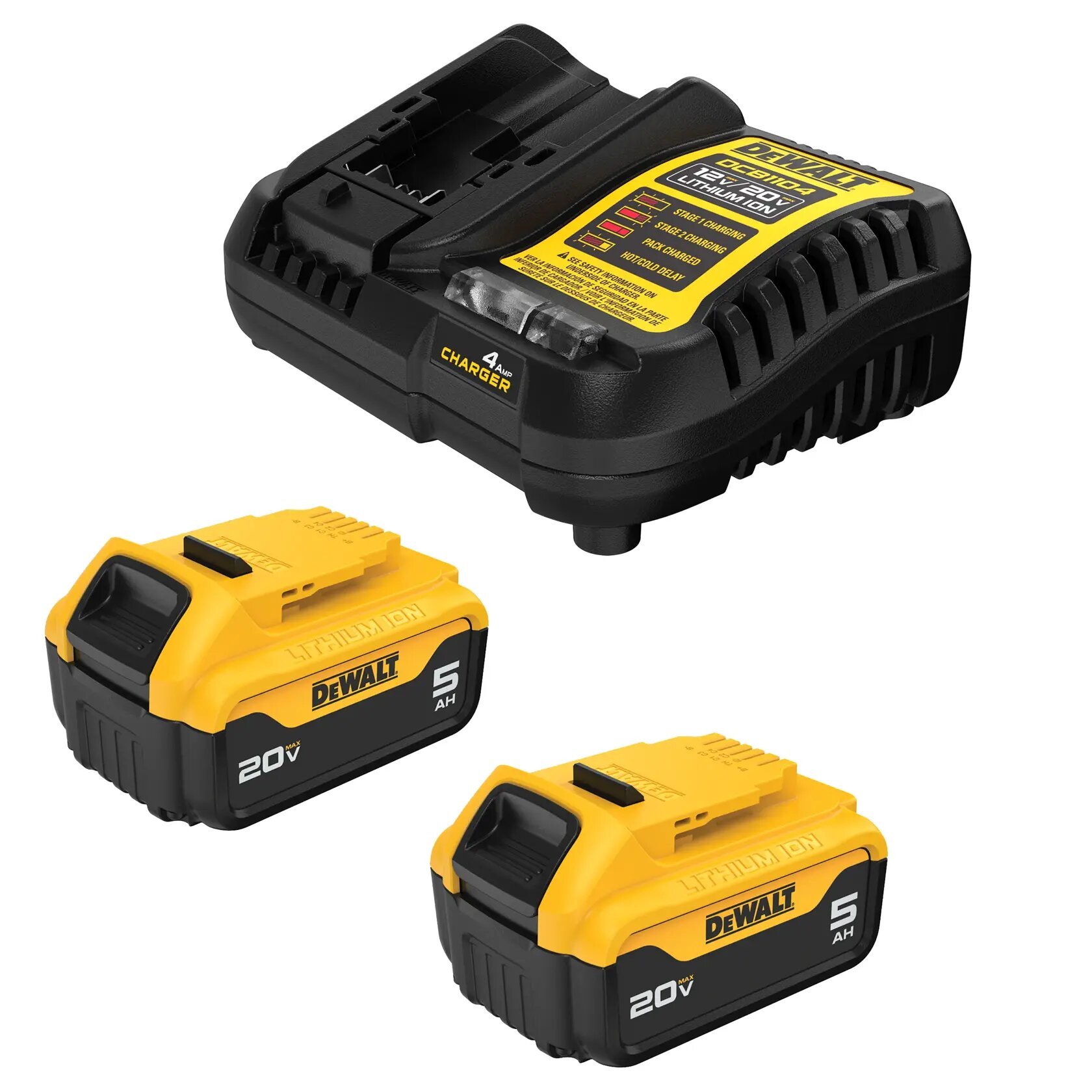 5.0A BATTERY AND CHARGER KIT - DEWALT