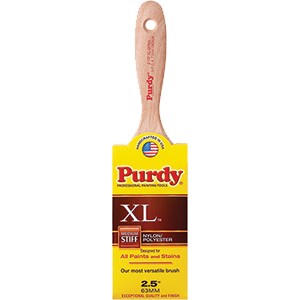 PURDY 144380325 2-1/2" NYLON/POLYESTER MED STIFF XL SPRIG PAINT BRUSH