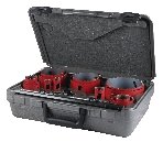 19PC INDUSTRIAL HOLE SAW KITS
HOLE SAW KITS HOLE CUTTING AND BORING - HOLE SAWS