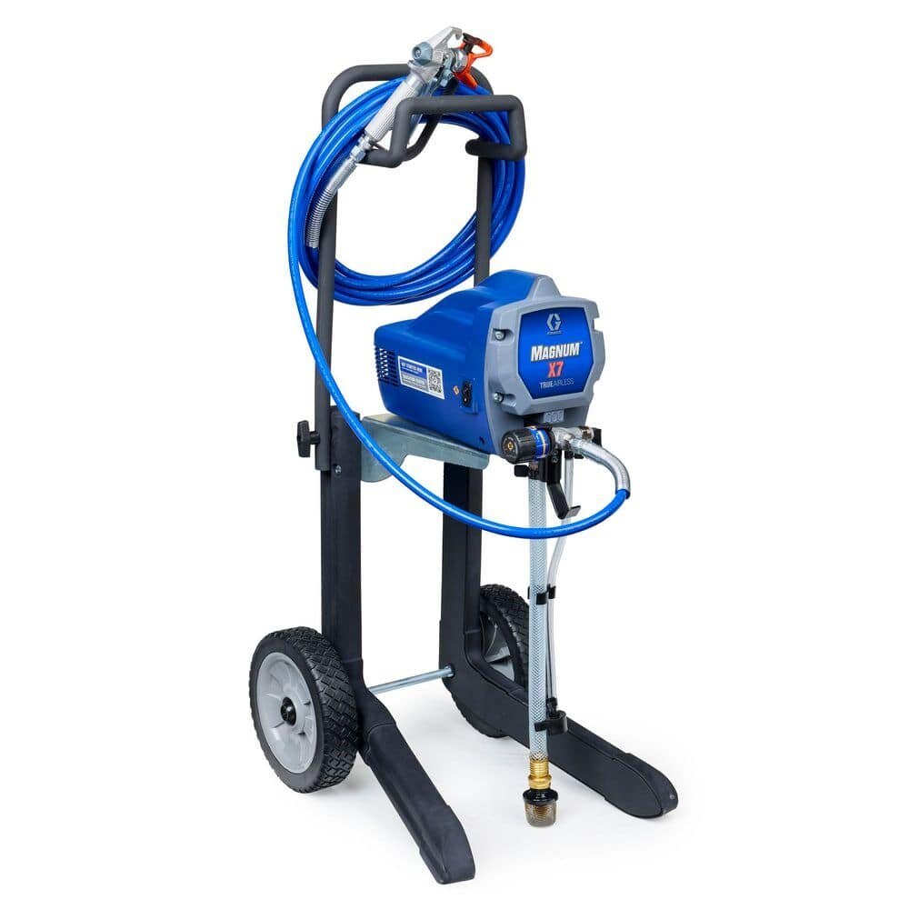 MAGNUM X7 ELECTRIC TRUEAIRLESS PAINT SPRAYER W/CART - GRACO