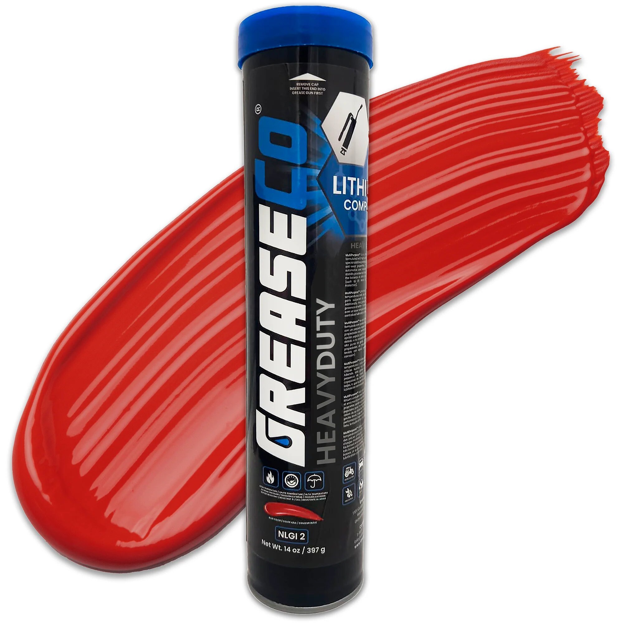 14OZ LITHIUM HEAVY DUTY RED GREASE