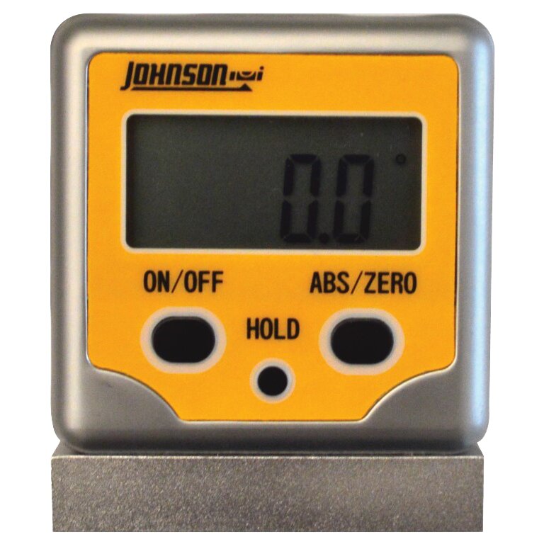 MAGNETIC DIGITAL ANGLE LOCATOR WITH V-GROOVE