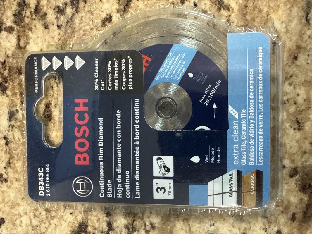 3” CONTINUOUS RIM TILE BLADE