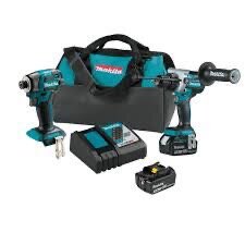 18V LXT BRUSHLESS 2PC COMBO KIT - MAKITA