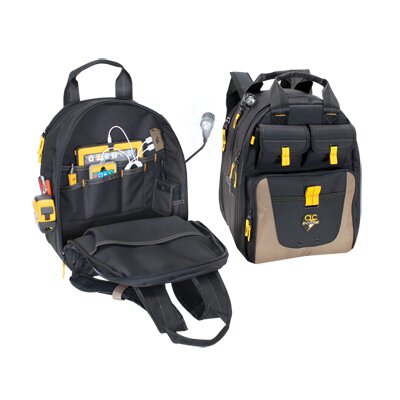 36 POCKET - UNIVERSAL LIGHTED CHARGING BACKPACK