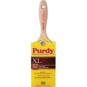 PURDY 144380330 3" NYLON/POLYESTER MED STIFF XL SPRIG PAINT BRUSH
