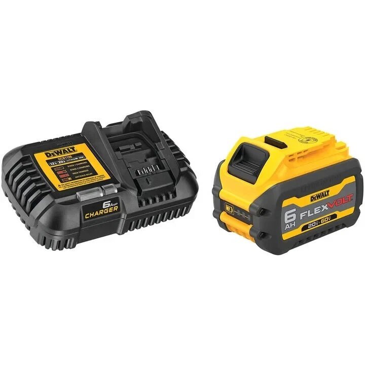 20V/60V MAX FLEXVOLT 6AH BATTERY & CHARGER KIT