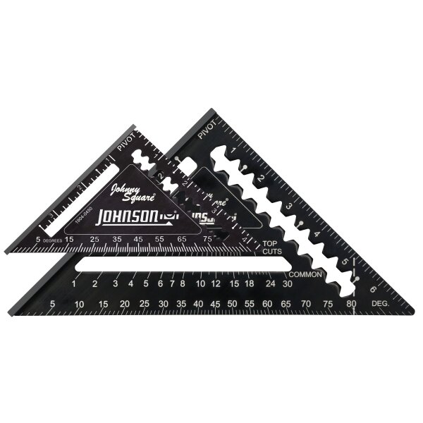 4.5" & 7" LASER ETCHED RAFTER SQUARES - 8 PIECE COUNTER DISPLAY