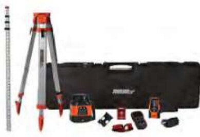 HORIZONTAL/VERTICAL DUAL SLOPE ROTARY LASER SYSTEM