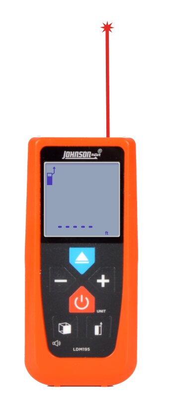 195' LASER DISTANCE METER W/ANGLE SENSOR