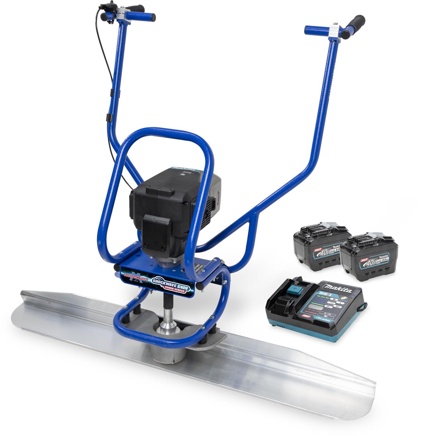 SWE40V‑2B – POWER SCREED – SHOCKWAVE™ E40V MAKITA® XGT - MARSHALLTOWN