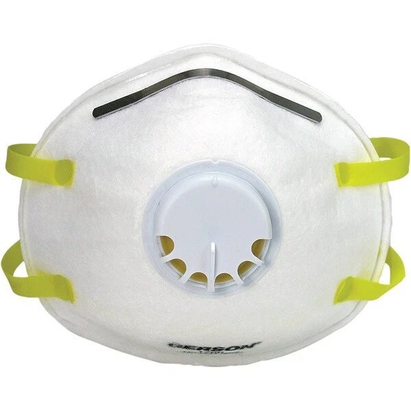 GERSON 1740 N95 RESPIRATOR W/ EXHALATION VALVE DUST MASK - GERSON