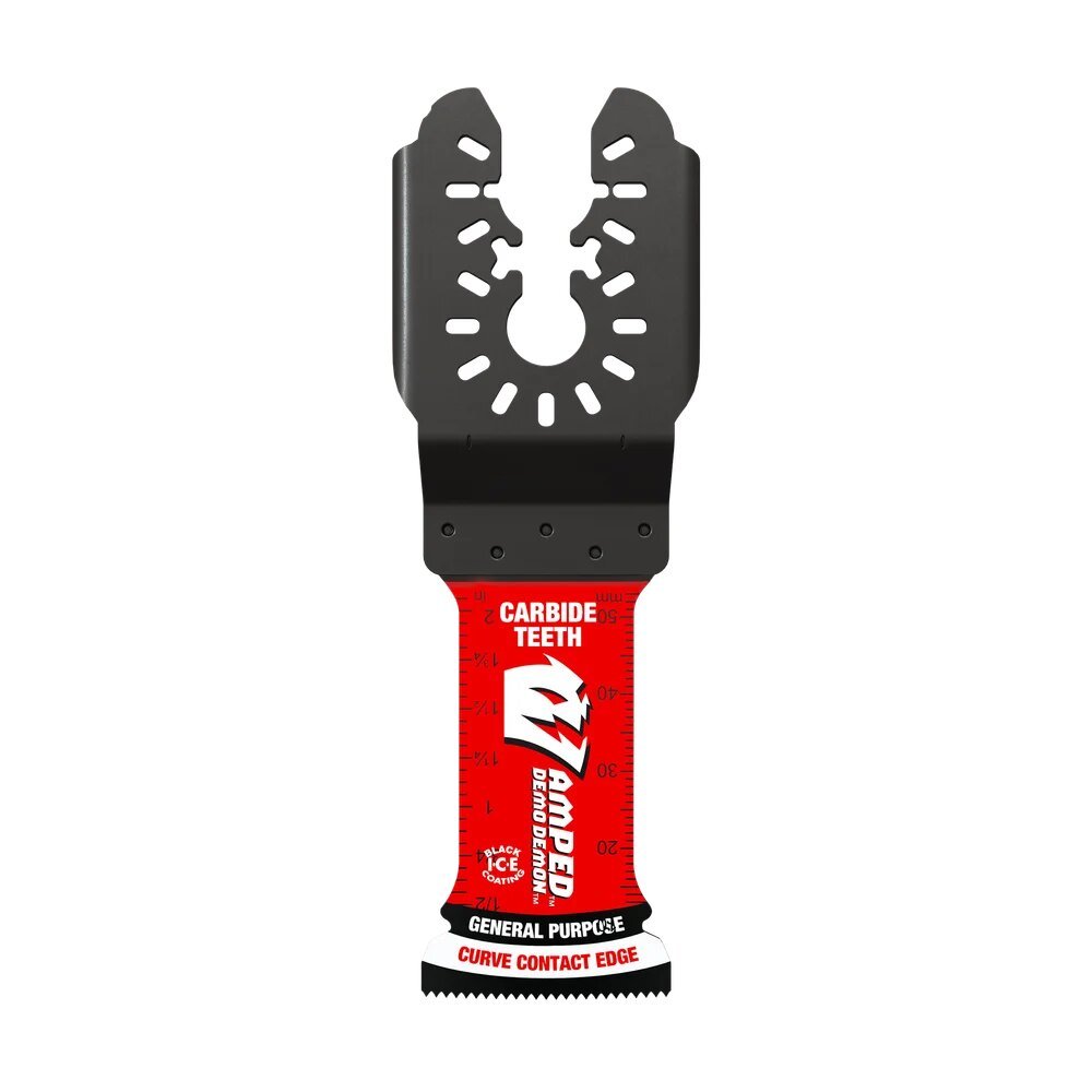 1-1/4"(W) X 2-1/8" (L) AMPED DEMO DEMON CARBIDE MULTI-TOOL BLADES