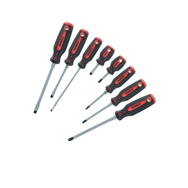 8PC SCREWDRIVER SET - SUNEX