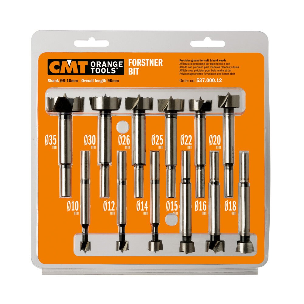 12PC FORSTNER BIT SET - CMT
