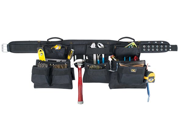5 PIECE PROFESSIONAL CARPENTER’S COMBO TOOL BELT