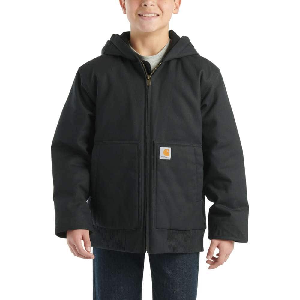 ACTIVE JACKET QUILT FLANNEL LINED- BOYS- MEDIUM