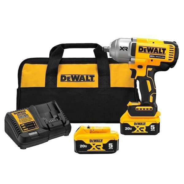 20V MAX 1/2" HIGH TORQUE IMPACT WRENCH-DEWALT